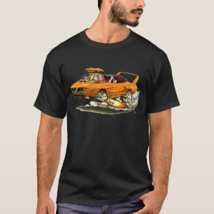T-shirt Voiture 1970 d'orange de Superbird