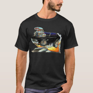 T-shirt Voiture 1970 noire de Chevelle