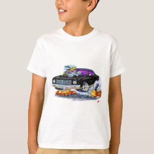 T-shirt Voiture 1970 noire de Monte Carlo