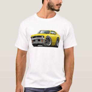 T-shirt Voiture 1971-72 jaune de nova