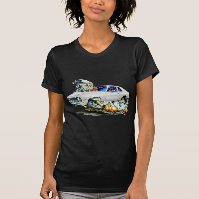 T-shirt Voiture 1971-74 de blanc de nova (Devant)