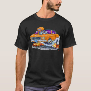 T-shirt Voiture 1971 d'orange de Monte Carlo