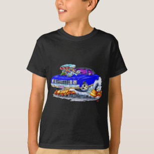 T-shirt Voiture 1972 de bleu de Monte Carlo
