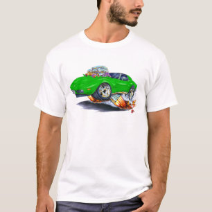 T-shirt Voiture 1973-76 verte de Corvette