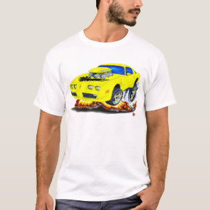 T-shirt Voiture 1979-81 jaune du transport AM