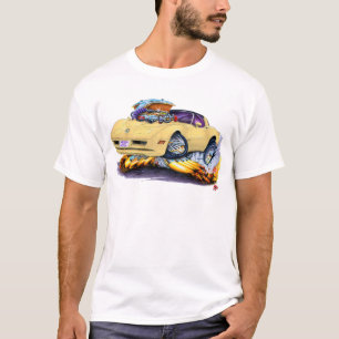 T-shirt Voiture 1980-82 de Corvette Tan