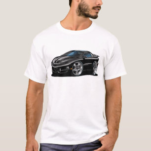 T-shirt Voiture 1998-02 noire du transport AM
