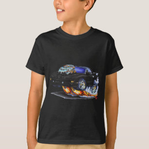 T-shirt Voiture 1998-02 noire du transport AM de Firebird