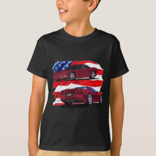 T-shirt Voiture 1999-04 marron de Corvette