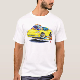 T-shirt Voiture 2005-10 jaune de Corvette