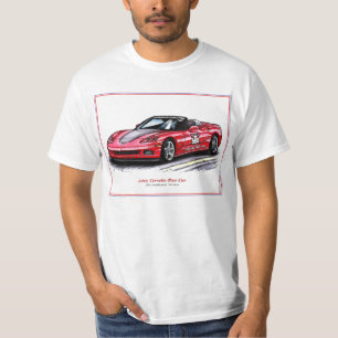 T-shirt Voiture 2005 de pas d'Indy 500 Corvette
