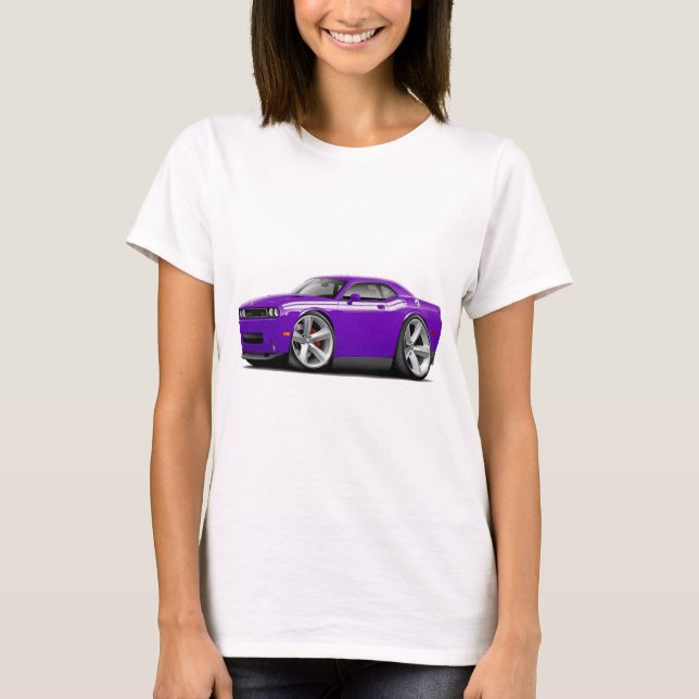 T-shirt Voiture 2009-11 Pourpre-Blanche du challengeur (Devant)