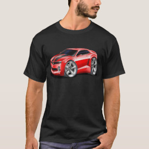 T-shirt Voiture 2010-11 Rouge-Noire de Camaro