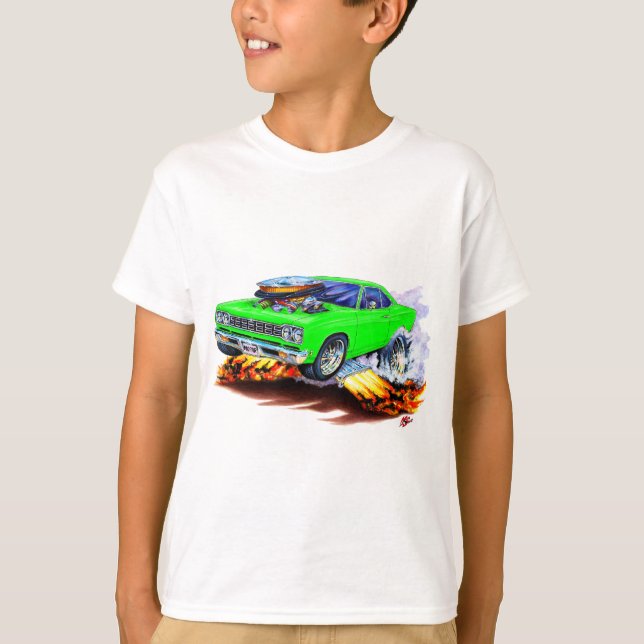 T-shirt Voiture à chaux Roadrunner 1968-69 (Devant)