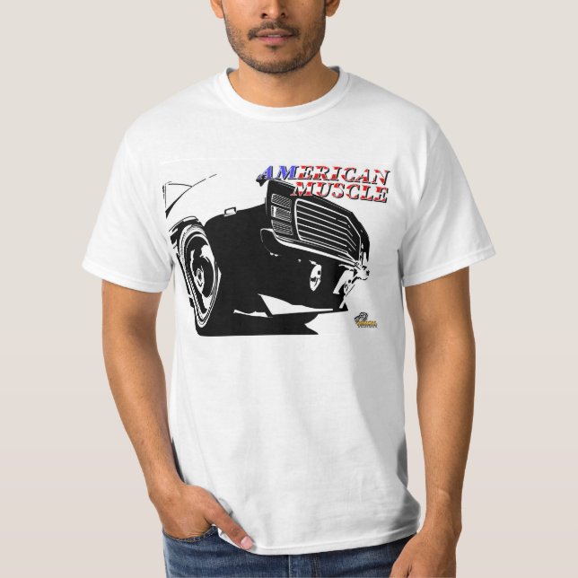 T-shirt Voiture américaine de muscle (Devant)