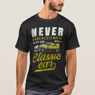 T-shirt Voiture ancienne Muscle Car légendaire Fille préci
