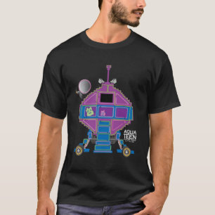 T-shirt Voiture Aqua Ado Hunger Force Mooninites
