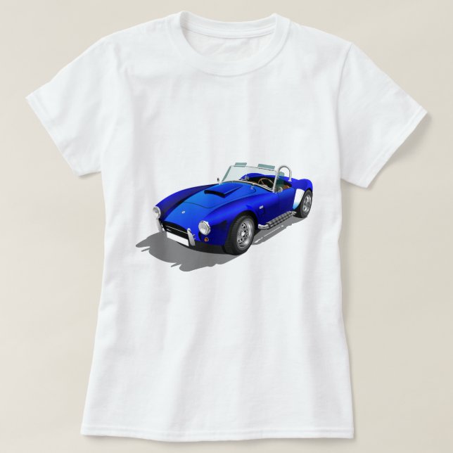 T-shirt Voiture Blue Cobra (Design devant)
