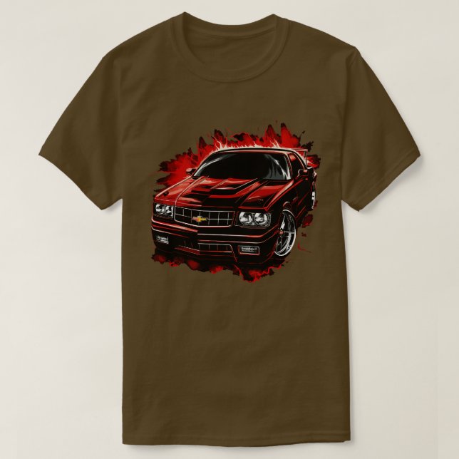 T-shirt Voiture Chevrolet (Design devant)