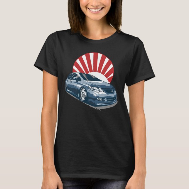 T-shirt voiture civique (Devant)