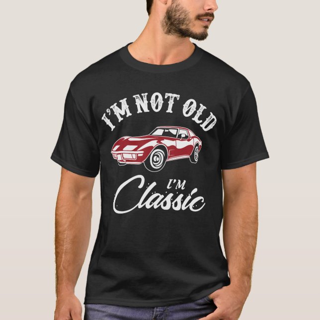 T-shirt Voiture classique (Devant)