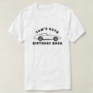 T-shirt Voiture classique 1979 Chevrolet Corvette illustra