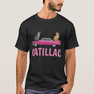 T-SHIRT VOITURE CLASSIQUE CADDY ROSE CAT