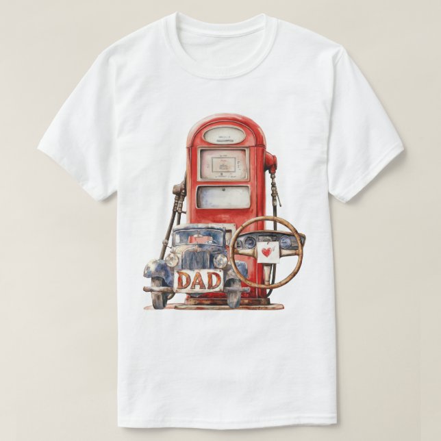 T-shirt Voiture classique de collectionneur (Design devant)