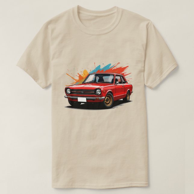 T-shirt Voiture Classique Vintage (Design devant)