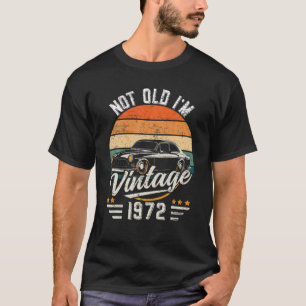 T-shirt Voiture Classique vintage 1971 50 Ans 50E Annivers