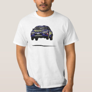 T-shirt Voiture Colin McRae 555 de rassemblement de Subaru