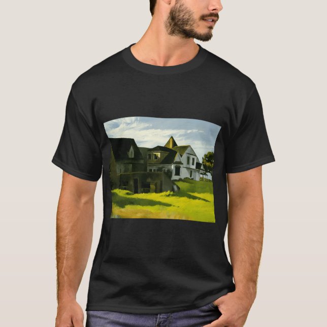 T-shirt Voiture compartiment Edward Hopper (Devant)