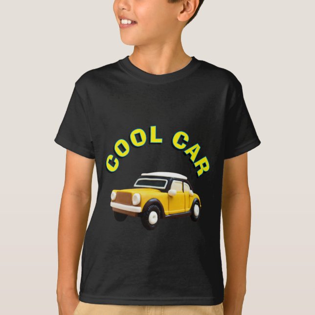 T-Shirt voiture cool (Devant)