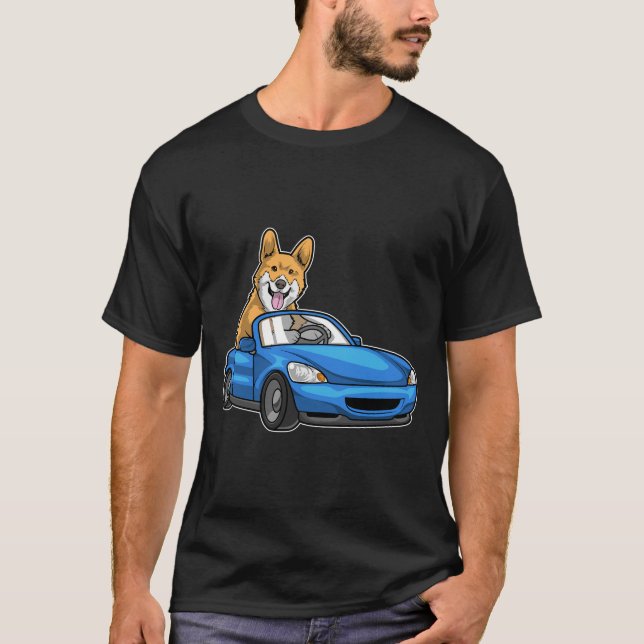 T-shirt Voiture Corgi (Devant)