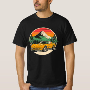 T-shirt Voiture Corvette c4