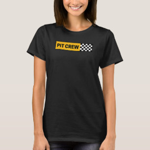 T-shirt Voiture Course Pit Crew Go Karting Go Kart Voiture