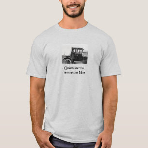 T-shirt Voiture d'antiquité Real Photo avec propriétaire