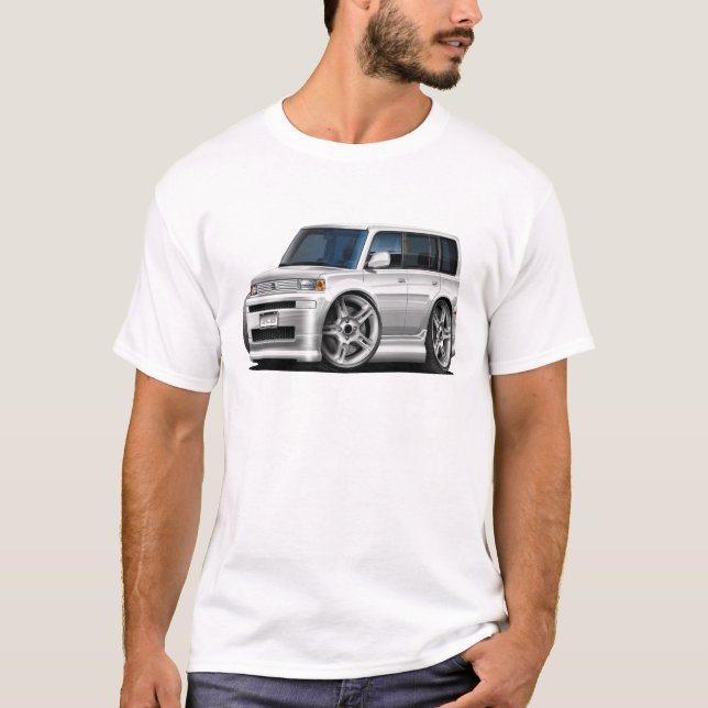 T-shirt Voiture de blanc du Scion XB (Devant)