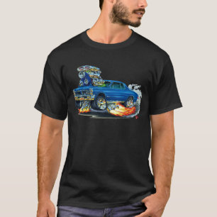 T-shirt Voiture de bleu de 1965 GTO