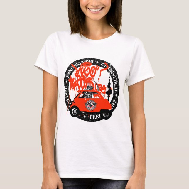 T-shirt Voiture de bulle d'ina de BB73 Ampeltödchen (Devant)