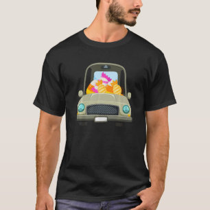 T-shirt Voiture de Candy Lazy Costume d'Halloween  Trick O