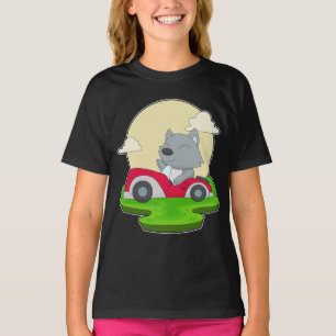 T-shirt Voiture de chat