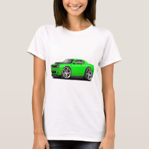 T-shirt Voiture de chaux de challengeur de Hurst