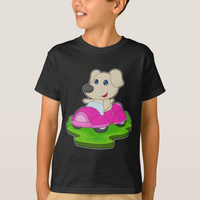 T-shirt Voiture de chien (Devant)