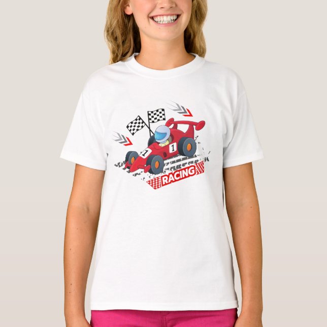 T-shirt Voiture de course (Devant)