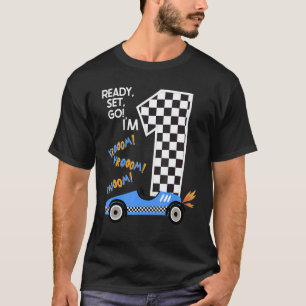 T-shirt Voiture de course 3e anniversaire de la fête de co
