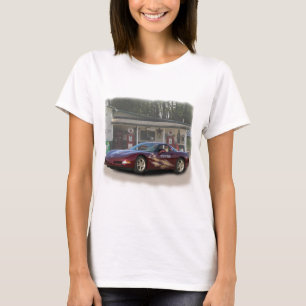 T-shirt Voiture de course Chevy Corvette 2003