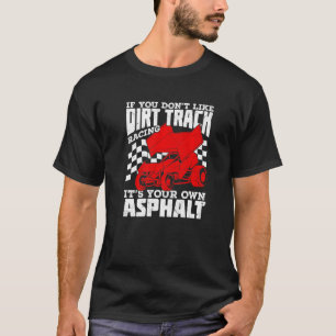 T-shirt Voiture de course de piste à ailes Sprint Premium