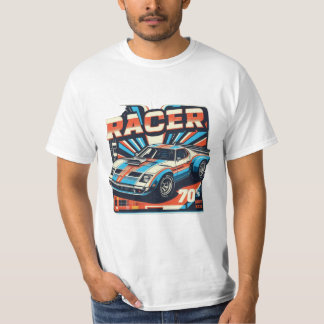T-shirt Voiture de course des années 70