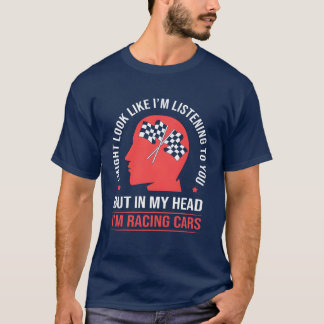 T-shirt Voiture de course Funny Car Amoureux de Drag Racin